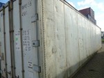 contenedor 40' HC frigorifico usado, exterior